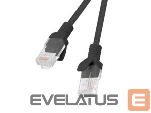 Monitoru piederums Lanberg  Patchcord CAT.6 UTP | PCU6-10CC-0500-BK | 5 m 