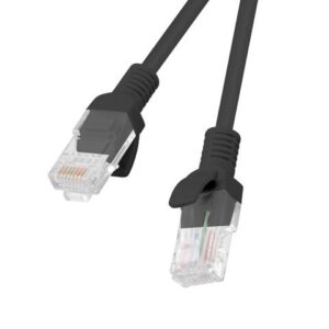 Monitori tarvik Lanberg  Patchcord CAT.6 UTP | PCU6-10CC-1000-BK | 10 m 