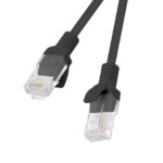 Monitoru piederums Lanberg  Patchcord CAT.6 UTP | PCU6-10CC-2000-BK | 20 m 