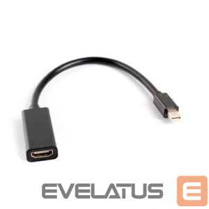 Laadija Lanberg  Adapter Cable DisplayPort Mini to HDMI, 20 cm | AD-0005-BK 