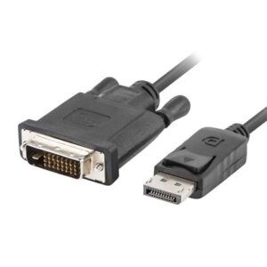 Monitor accessory Lanberg  Cable | CA-DPDV-10CU-0018-BK | DisplayPort to DVI-D | 1.8 m 