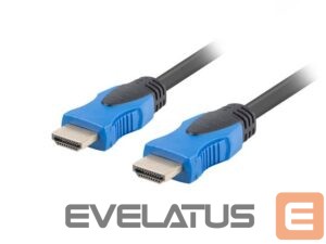 Monitoru piederums Lanberg  HDMI M/M V2.0 Cable 4K CU | CA-HDMI-20CU-0100-BK | HDMI to HDMI | 10 m 