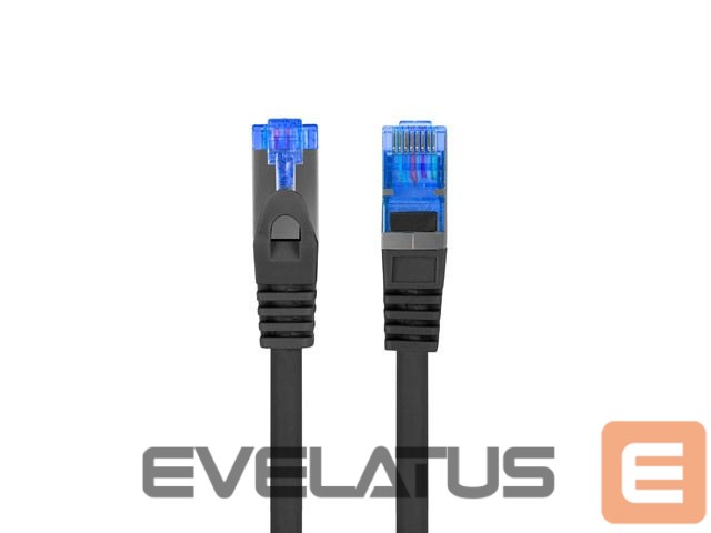 Аксессуар для мониторов Lanberg Patchcord Cat.6A S/FTP LSZH CCA | PCF6A-10CC-0300-BK | 3 m