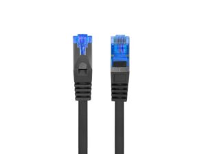 Monitoru piederums Lanberg  Patchcord Cat.6A S/FTP LSZH CCA | PCF6A-10CC-2000-BK | 20 m 
