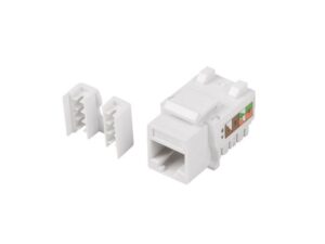 Parveidotājs Lanberg  | Keystone Module RJ45 to LSA CAT.5E, UTP | KSU5-1090 | White 