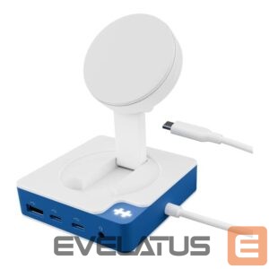 Belaidės ausinės HYPER  Drive Flex MagCharge USB-C Hub, Blue | 