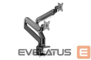 TV bracket Digitus  Desk Mount | DA-90427 | Adjustable Height, Rotate, Tilt, Swivel | 15-35 " | Maximum weight (capacity) 2x15 kg | Black 
