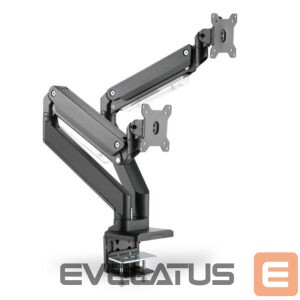 TV bracket Digitus  Desk Mount | DA-90427 | Adjustable Height, Rotate, Tilt, Swivel | 15-35 " | Maximum weight (capacity) 2x15 kg | Black 