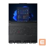 Laptop computer Lenovo  ThinkPad E16 G3 Intel | Black | 16 " | IPS | WUXGA | 1920 x 1200 pixels | Anti-glare | Intel Core Ultra 7 | 255H | 32 GB | SO-DIMM DDR5 | Solid-state drive capacity 512 GB | Intel Arc 140T GPU Functions as Intel Graphics | Windows 11 Pro | 802.11ax | Bluetooth version 5.3 | Keyboard language English | Keyboard backlit | Warranty 36 month(s) | Battery warranty 12 month(s) 