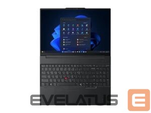 Laptop computer Lenovo  ThinkPad E16 G3 Intel | Black | 16 " | IPS | WUXGA | 1920 x 1200 pixels | Anti-glare | Intel Core Ultra 7 | 255H | 32 GB | SO-DIMM DDR5 | Solid-state drive capacity 512 GB | Intel Arc 140T GPU Functions as Intel Graphics | Windows 11 Pro | 802.11ax | Bluetooth version 5.3 | Keyboard language English | Keyboard backlit | Warranty 36 month(s) | Battery warranty 12 month(s) 