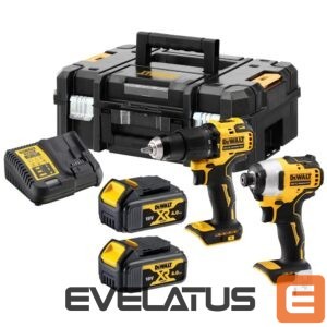 Žvejybos prekės DeWALT  | 18V XR Brushless Twin Kit - 2 X 4Ah | DCK2062M2T-QW 
