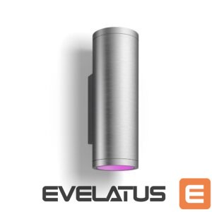 Stalinė lempa Philips Hue  WCA Appear Outdoor Wall Lantern, Inox | 8 W | 2000-6500 Hue White Colour Ambiance 