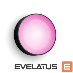 Desc lamp Philips Hue  WCA Daylo Outdoor Wall Lantern, Black | 15 W | 2000-6500 Hue White Colour Ambiance 