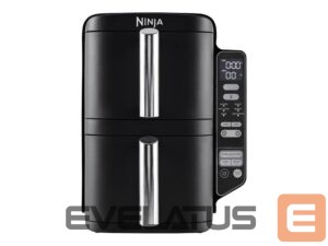 Stalo grotelės Ninja  Double Stack Vertical Air Fryer with 2 Stacking Drawers | SL300EU | Power 2470 W | Capacity 7.6 L | Black 