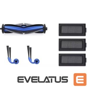 Dulkių siurblio priedas Ecovacs  DKT060223 DEEBOT X11 Service Kit Antibacterial Filter x3, Anti-Tangle Side Brush x2, Anti-Tangle Main Brush x1 