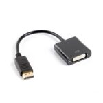 Lādētājs Lanberg  Adapter Dual Link DisplayPort 1.2 to DVI-I | AD-0007-BK 