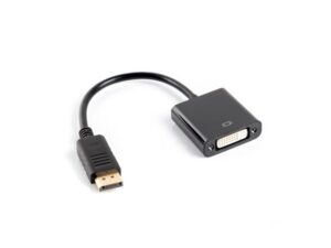 Lādētājs Lanberg  Adapter Dual Link DisplayPort 1.2 to DVI-I | AD-0007-BK 