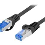 Аксессуар для мониторов Lanberg  Patch cable - CAT 6a | RJ-45 - male | RJ-45 - male | RJ-45 - male to RJ-45 - male | 1 m 