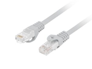 Monitoru piederums Lanberg  Patchcord Cat.6 UTP LSZH CU Fluke Passed, Grey | PCU6-10CU-0500-S | 5 m 