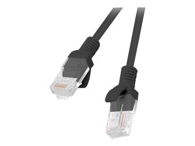 Monitor accessory Lanberg Patchcord CAT.6 UTP fluke passed | PCU6-10CC-0025-BK | 0.25 m