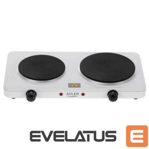 Electric oven Adler  Hot Plate | AD 6520 | Number of burners/cooking zones 2 | White | Electric 