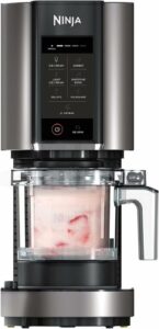 Kiti smulkūs buitiniai prietaisai Ninja  | Ice Cream Maker | NC300EU | Power 800 W | Capacity 3 x 0.473 L | Black/Grey 