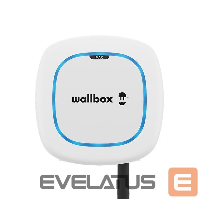 Elektrisõidukite lisavarustus Wallbox Electric Vehicle charge | Pulsar Max | 22 kW | Wi-Fi, Bluetooth | 7 m | White