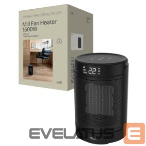 Radiaator Mill  FH1500BLACK | Ceramic fan heater | 1500 W | Suitable for rooms up to 22 m² | Black 