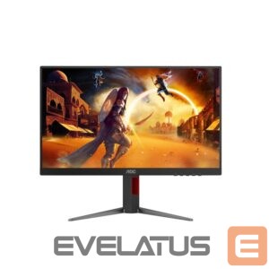 Monitorid AOC  | 24G4HA | 24 " | Fast IPS | FHD | 16:9 | 200 Hz | 0.5 ms | 1920 x 1080 pixels | 300 cd/m² | HDMI ports quantity 2 | Black, Red 