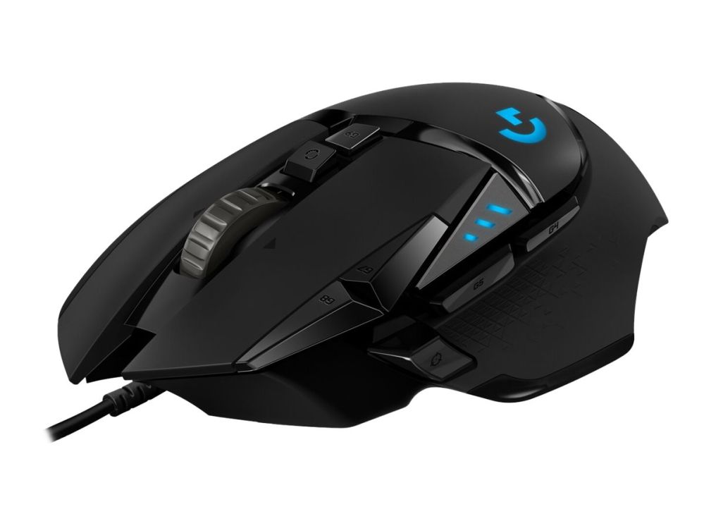 Computer mouse Logitech G502 Hero Wired Gaming Mouse, Black