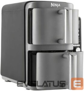 Stalo grotelės Ninja  Double Stack XL Air Fryer | SL400EU | Power 2470 W | Capacity 9.5 L | Black/Grey 