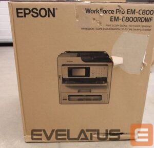 Spausdintuvai EPSON  SALE OUT.  WorkForce Pro EM-C800RDWF |  WorkForce Pro EM-C800RDWF | Inkjet | Colour | 4-in-1 | A4 | Wi-Fi | DAMAGED PACKAGING 