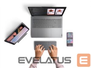 Arvuti klaviatuur Lenovo  Accessories Multi-Device Wireless Keyboard (US-ENG) |   Tab Keyboard Olympia |  Multi-Device Wireless Keyboard  (US-ENG) | Luna Grey | Standard | Wireless | English | USB-C and Bluetooth 
