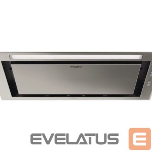 Integreeritav õhupuhasti Whirlpool  WCT3 63F LTX Hood, Built-in, Width 51.4 cm, B, Max 430 m³/h, LED, Inox | 