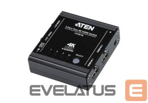 Server - Other Accessories Aten  3-Port True 4K HDMI Switch VS381B Input: 3 x HDMI Type A Female; Output: 1 x HDMI Type A Female 