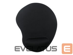 Computer mouse Gembird  MP-ERGO-01 Mouse pad with soft wrist support, black 