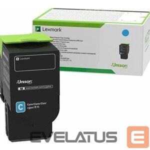 Tarvikud ja tarvikud LEXMARK  CS521, CS/CX622 Cyan Corporate 7K Toner Cartridge 