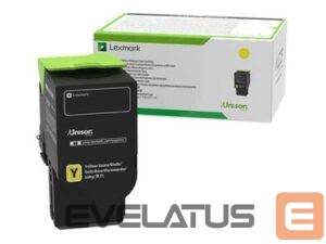 Aksesuāri un izejmateriāli LEXMARK  CS521, CS/CX622 Yellow Corporate 7K Toner Cartridge 