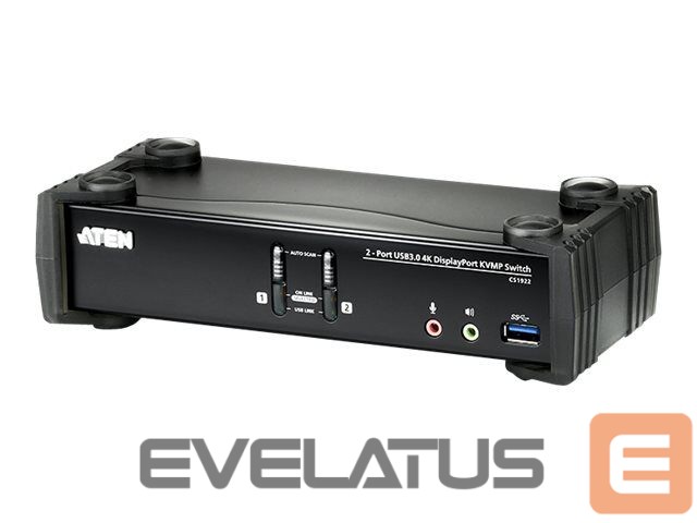 Server – muud tarvikud Aten CS1922 2-Port USB 3.0 4K DisplayPort KVMP Switch