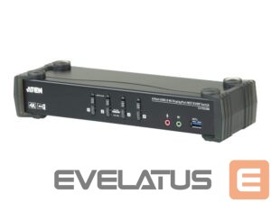 Server – muud tarvikud Aten  | 4-Port USB3.0 4K DisplayPort KVMP Switch with Built-in MST Hub | CS1924M 
