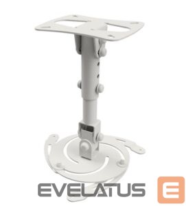 TV bracket EDBAK  | Projector Ceiling mount | PM3w-B | Height adjustment | Maximum weight (capacity) 15 kg | White 
