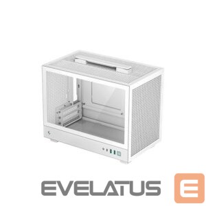Computer case Deepcool  White | Mini-ITX | Power supply included No | ATX PS2 | Ultra-portable Case | CH160 WH 