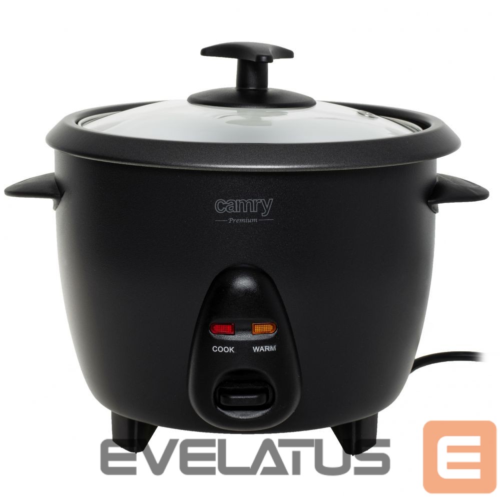 Muud väikesed kodumasinad Camry Rice Cooker | CR 6419 | 400 W | 1 L | Number of programs 2 | Black