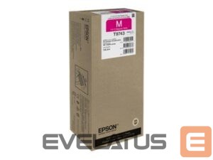 Eksploatacinės medžiagos spausdintuvams EPSON  WF-C869R Magenta XXL Ink WorkForce Pro T97430N |  C13T97430N |  T9743 - XXL size - magenta - original - ink cartridge | Ink cartridge | Magenta 