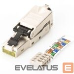 Converter Digitus  | CAT 6A Field Termination Plug, STP with dust cap, Bend relief | DN-93631 