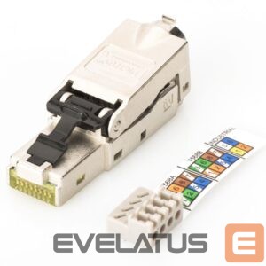 Переходник Digitus  | CAT 6A Field Termination Plug, STP with dust cap, Bend relief | DN-93631 