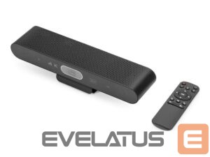 Veebikaamera Digitus  4K All-in-One Video Bar Mini – Video Conference System, Black/Gray 