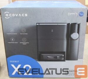 Vacuum cleaner Ecovacs  SALE OUT.  DEEBOT X2 COMBO Vacuum cleaner,Robot+Handheld,Wet&Dry,Robot Operating 210 min,Dust bin 0,42L,6400 mAh,Black+Dual Auto-empt, UNPACKED, USED, DIRTY, SCRATCHES | Robotic Vacuum Cleaner+Handheld | DEEBOT X2 COMBO | Wet&Dry | Operating time (max) 210 min | 6400 mAh | Dust capacity 0.42 L | 8700 Pa | Black | UNPACKED, USED, DIRTY, SCRATCHES 