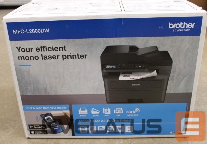 Printer Brother SALE OUT. MFC-L2800DW Multifunction Laser Printer with Fax, DAMAGED PACKAGING | DAMAGED PACKAGING