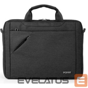 Laptop Bag PORT DESIGNS  S13 Sydney ECO Case Fits up to size 13/14 " Top Loading Black Shoulder strap 